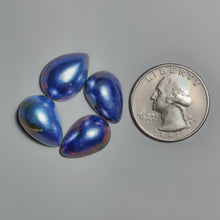 Coated Pearl Cabochons Lot (Backed)