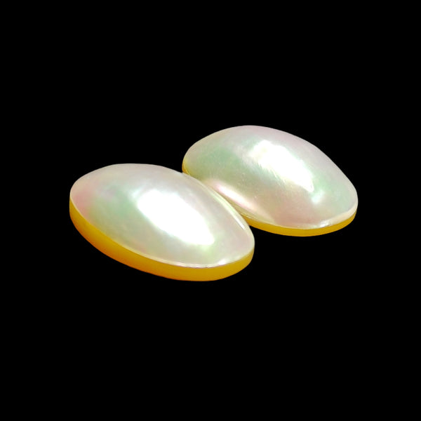 Mabe Pearls Pair-5008 | Gemstone for sale | Pearl for sale