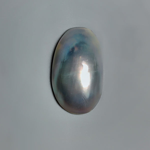 Mabe Pearl Cabochon (Backed)-4992 | Gemstone for sale | Pearl for sale