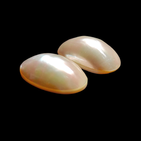 Mabe Pearls Pair-5014 | Gemstone for sale | Pearl for sale