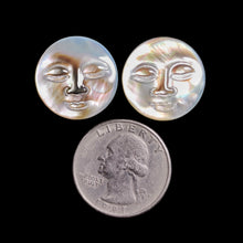 Handcarved Mother of Pearl Moonface Lot