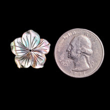 Rainbow Tahitian Mother of Pearl Flower