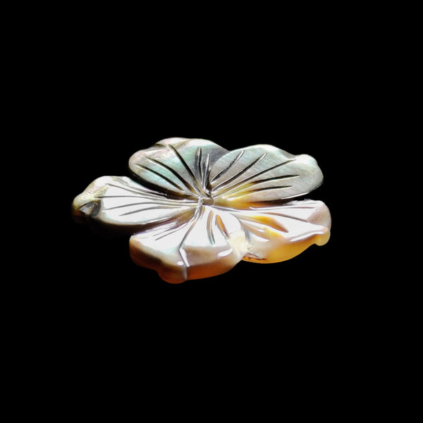 Rainbow Tahitian Mother of Pearl Flower-5022 | Gemstone for sale | Pearl for sale