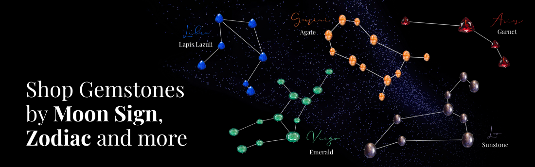 Explore Zodiac birthstones collection with natural gemstones for astrology