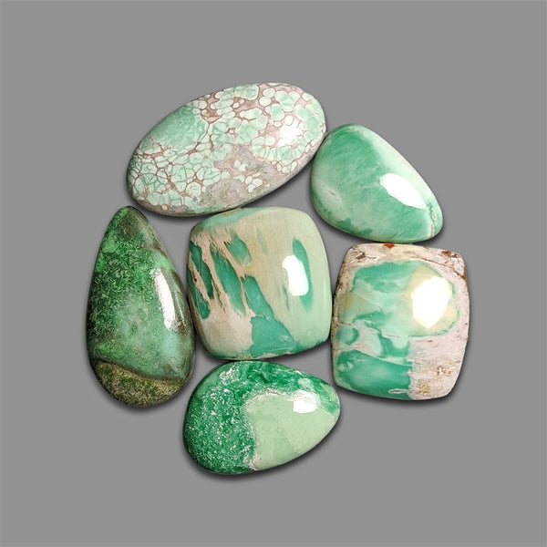 Variscite Cabochons Lot-4648 | Gemstone for sale
