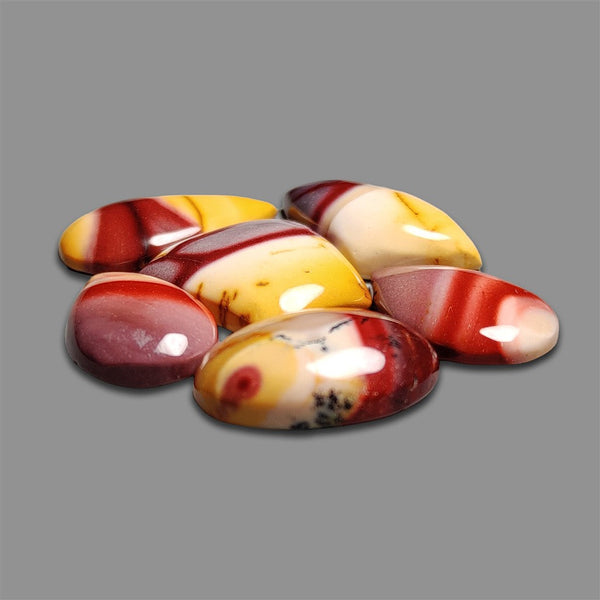 Bi-color Mookaite Cabochons Lot