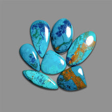Shattuckite Cabochons Lot-4654 | Gemstone for sale