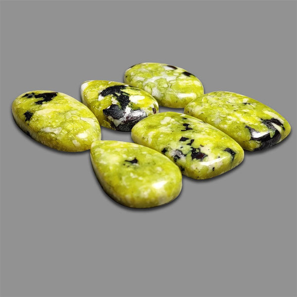 Lizardite Serpentine Cabochons Lot