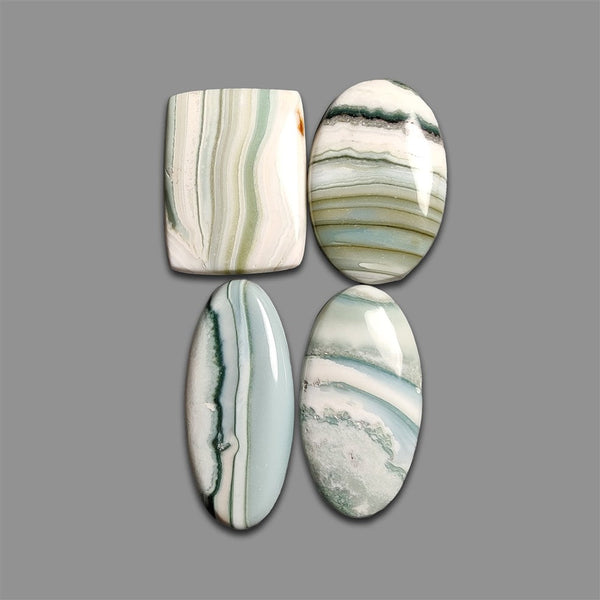Saturn Chalcedony Cabochons Lot-4664 | Gemstone for sale