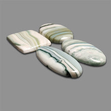 Saturn Chalcedony Cabochons Lot