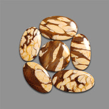 Peanutwood Jasper Cabochons Lot-4667 | Gemstone for sale