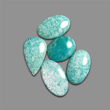 Peruvian Amazonite Cabochons Lot-4684 | Gemstone for sale
