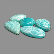 Peruvian Amazonite Cabochons Lot