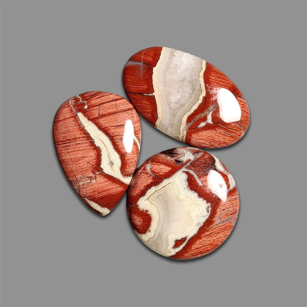 Snakeskin Jasper Cabochons Lot-4687 | Gemstone for sale