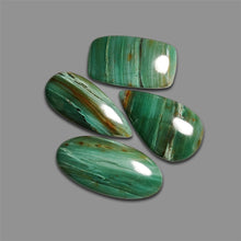 Larsonite Gary Green Jasper Cabochons Lot-4697 | Gemstone for sale