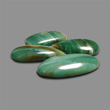 Larsonite Gary Green Jasper Cabochons Lot