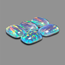 Himalayan Quartz And Bello Opal Doublet Cabochons Lot