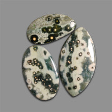 Green Ocean Orbicular Jasper Cabochons Lot-4733 | Gemstone for sale