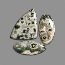 Green Ocean Orbicular Jasper Cabochons Lot-4734 | Gemstone for sale