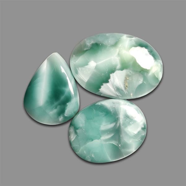 Hemimorphite Cabochons Lot-4736 | Gemstone for sale