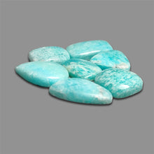 Peruvian Amzonite Cabochons Lot