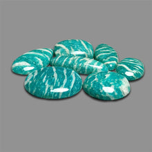 Madagascan Amazonite Cabochons Lot