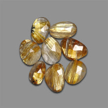 Rose Cut Golden Rutilated Quartz Lot-4761 | Gemstone for sale