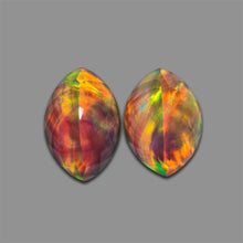 Faceted Himalayan Quartz And Aurora Opal Doublet Pair-4768 | Gemstone for sale