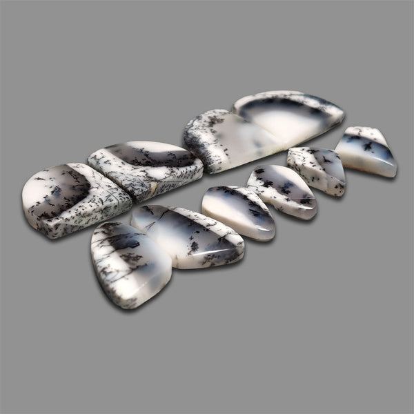 Dendritic Agate Cabochons Lot