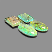Himalayan Quartz And Moanrch Opal Doublet Cabochons Lot