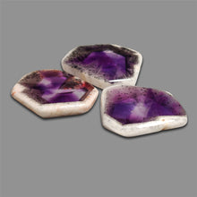 Trapiche Amethyst Slices Lot