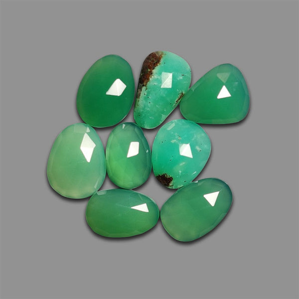 Rose Cut Chrysoprase Lot-4791 | Gemstone for sale