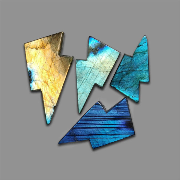 Labradorite Lightening Bolts Lot-4798 | Gemstone for sale