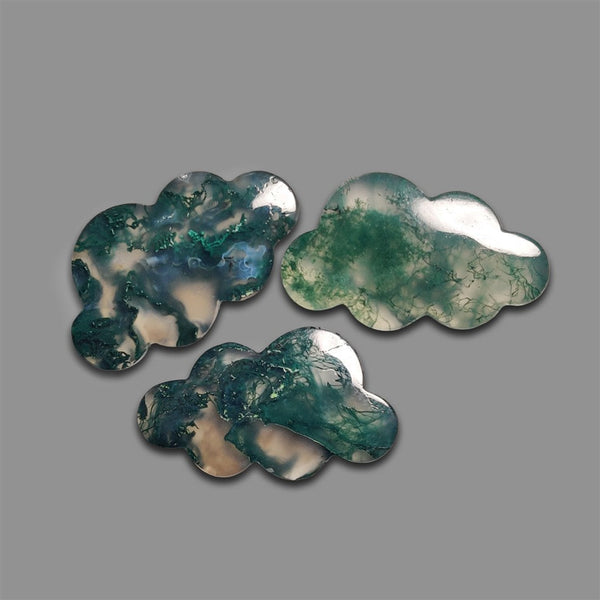 Moss Agate Clouds Lot-4801 | Gemstone for sale