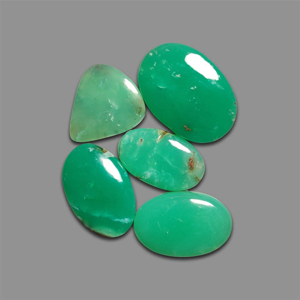 Boulder Chrysoprase Cabochons Lot-4814 | Gemstone for sale
