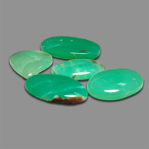 Boulder Chrysoprase Cabochons Lot