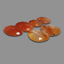 Rose Cut Rabbit Hair Rutilated Quartz Pairs Lot