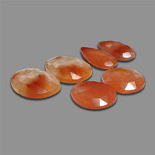 Rose Cut Rabbit Hair Rutilated Quartz Pairs Lot