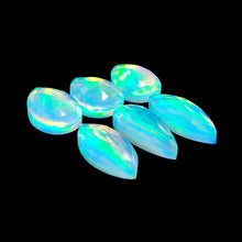 Rose Cut Himalayan Quartz And Aurora Opal Doublets Lot