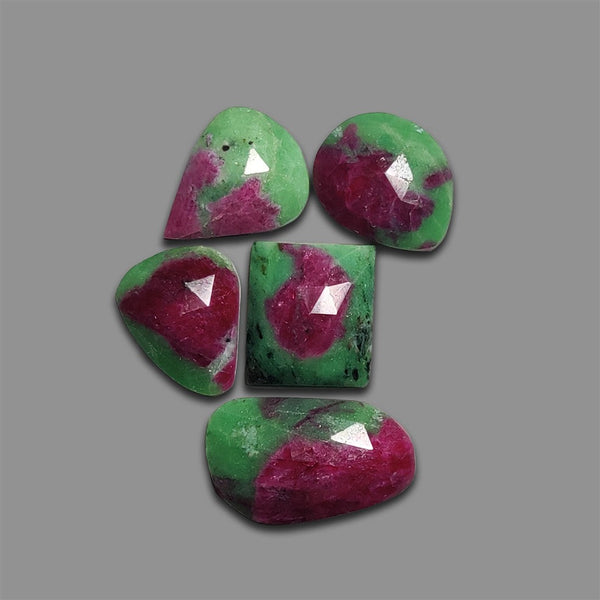 Rose Cut Ruby Zoisite Lot-4630 | Gemstone for sale