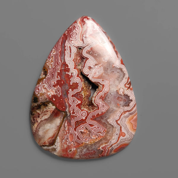 Rosita Agate With Druzy Pocket