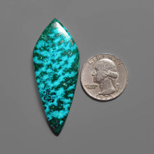 Kite Shaped Chrysocolla Malachite Cabochon