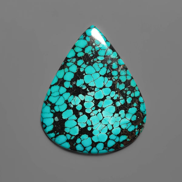 Spiderweb Hubei Turquoise Cabochon