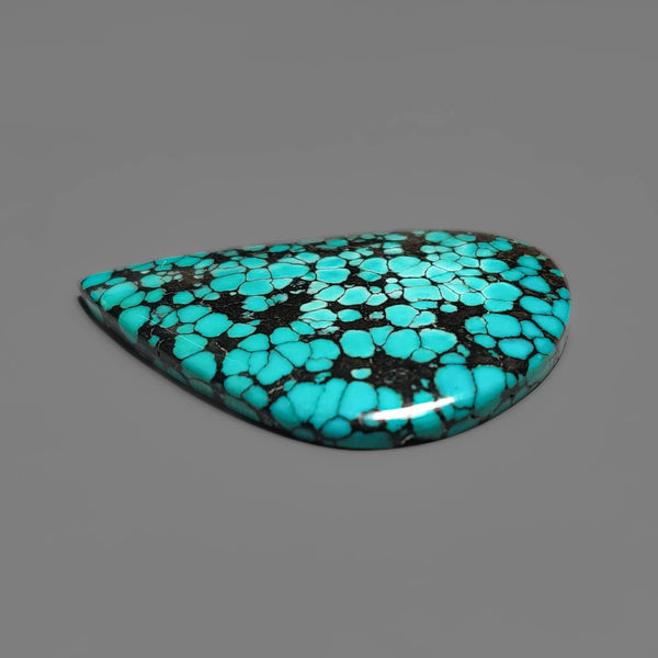 Spiderweb Hubei Turquoise Cabochon