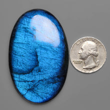 Large High Grade Blue Labradorite Cabochon
