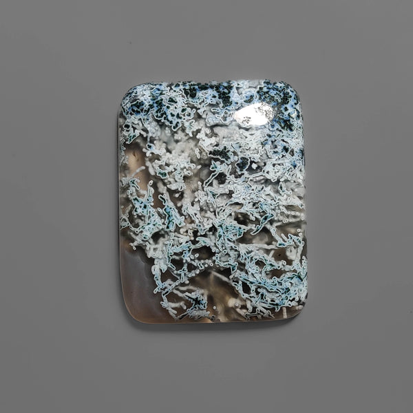 Horse Canyon Moss Agate Cabochon