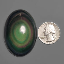 Large Rainbow Obsidian Cabochon
