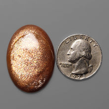 Rainbow Meteor Shower Sunstone Cabochon