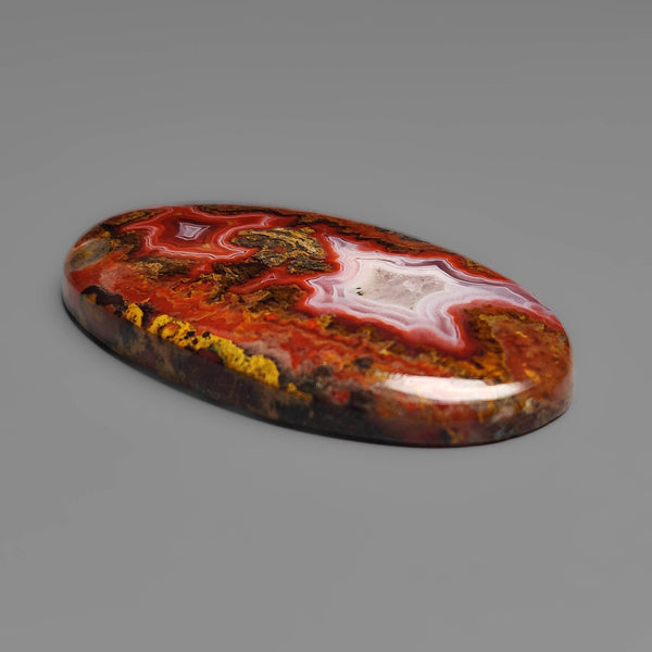Moroccan Seam Agate Cabochon