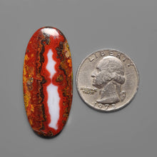 Moroccan Seam Agate Cabochon